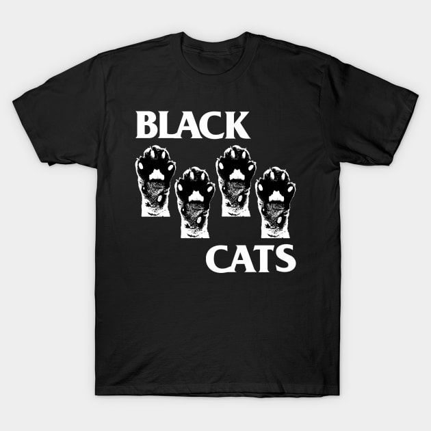 Black cat black flag shirt new arrivals